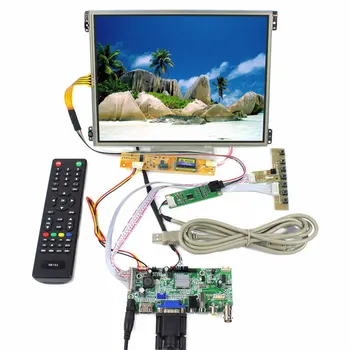 10,4-дюймовый HT10X21-311 1024X768 IPS ЖК-экран с сенсорной панелью работа с платой ЖК-контроллера HD MI + VGA + AV + USB