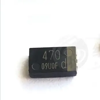 50-500 шт. Танталовый чип-конденсатор 470D 470 мкФ 2 В D тонкое семя 7343 полимерный Заменить OE907