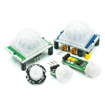 HC-SR501 Регулировка ИК-Пироэлектрического Инфракрасного Датчика Движения PIR Модуль Детектора для Arduino для Комплектов Raspberry Pi + Чехол