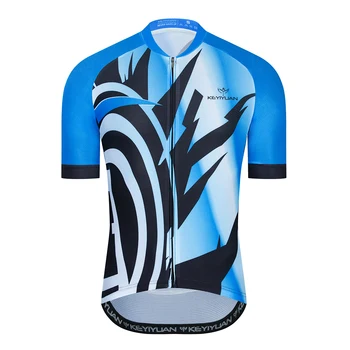 KEYIYUAN 2023 Мужская Велосипедная Майка с коротким рукавом, Велосипедная Спортивная Рубашка, MTB Одежда, Велосипедная Одежда, Tricotas De Ciclismo Hombre