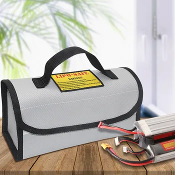 Lipo Battery Портативная Огнеупорная Взрывозащищенная Защитная Сумка Lipo Battery Bag Огнестойкая для eBike Lipo Battery MTB Нескольких Размеров
