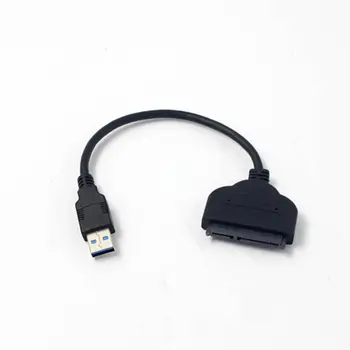 Кабель для жесткого диска, высокопроизводительный кабель для передачи данных с жесткого диска USB3.0 на SATA SSD-конвертер, кабель