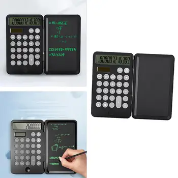 Калькулятор, планшет для письма, Многофункциональный ручной инструмент для ежедневного изучения компьютера, механический настольный тренажер, карманный ручной студент