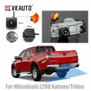 Камера заднего вида VKAUTO для Mitsubishi L200 Triton Katana Strada Sportero Hunter Strakar Barbarian, резервная парковочная камера заднего вида