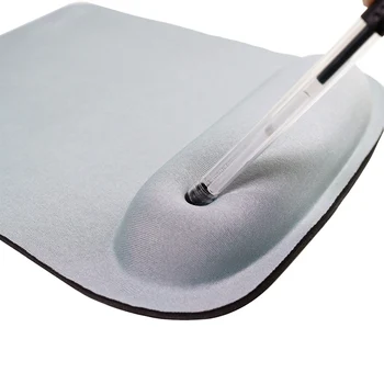 Коврик для мыши, поддерживающий браслет из пены с эффектом памяти, Игровой коврик для мыши, Однотонный Коврик для мыши, Удобный коврик для мыши с подставкой для запястья для ПК, ноутбука