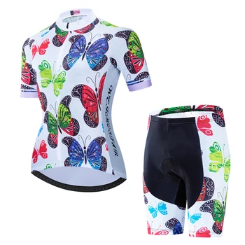 Летний Комплект из Джерси для Велоспорта, Женская одежда для Горного Велосипеда, Горная Велосипедная одежда, Дышащий Велосипедный Костюм