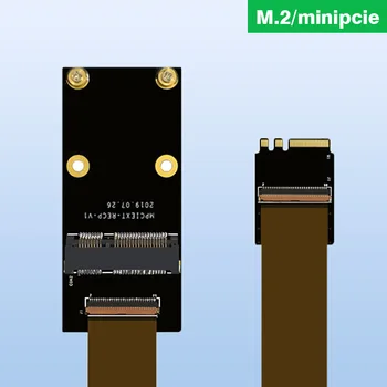 Материнская плата M.2-кабель-адаптер Mini PCIe, интерфейс M2 Ngff Nic A/ E -удлинитель mPCIe Nic