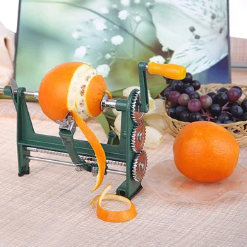 Машина для очистки апельсинов от кожуры в домашних условиях peelerOrange Открывающийся ручной коленчатый инструмент для очистки крупных апельсинов от кожуры с завинчиванием