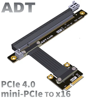 Мини Pcie К PCIE X16 Адаптер беспроводной сетевой карты Удлинитель MPCIE MINIPCIE Поддержка PCIE4.0 16X mPCIe WAN WiFi