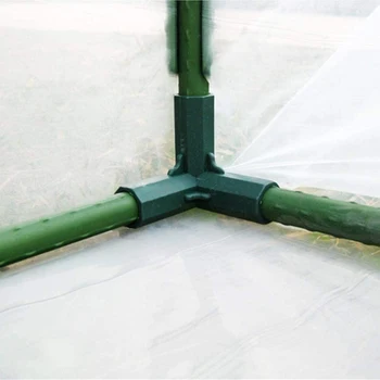 Соединительный кронштейн для теплицы с каркасной трубой 19 мм, Соединительный кронштейн для тента, Соединительный элемент для рамы, Соединительный элемент для теплицы
