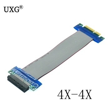 Удлинитель для карты памяти с разъемом от 4 X до 4 x Ленточный адаптер PCI-Express Удлинитель PCI Express, перемещающий кабель для видеокарты
