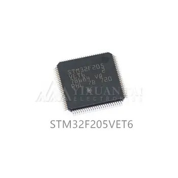 1 шт./лот STM32F205VET6 MCU 32-разрядный ARM Cortex M3 RISC 512KB Flash 2,5 В/3,3 В 100-контактный LQFP Новый