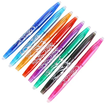 8-цветная стираемая гелевая ручка С регулируемой температурой Стираемая гелевая ручка Подходит для детей-студентов