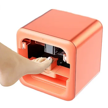 Nailgogo Портативная 3D Цифровая Пальцевая Печать Wifi Интеллектуальная Машина Автоматическая Электрическая Художественная Роспись K2 Принтер для Дизайна Ногтей
