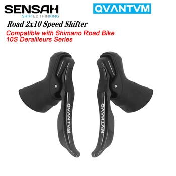 SENSAH IGNITE 2x10 Скоростной Дорожный Велосипед 20 Скоростной Велосипедный Переключатель QUANTUM Shifter для Shimano 10s 4700 Tiagra R8000 10S 105 R7000