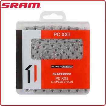SRAM PC XX1 - 11 Скоростная цепь - 118 звеньев - Полый штырь -MTB дорожный гибридный велосипед
