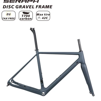 изготовленный на заказ покрасьте Гравийный Велосипед Для Toray Full Carbon Fiber Gravel Bike Frame GR029 велосипедная рама