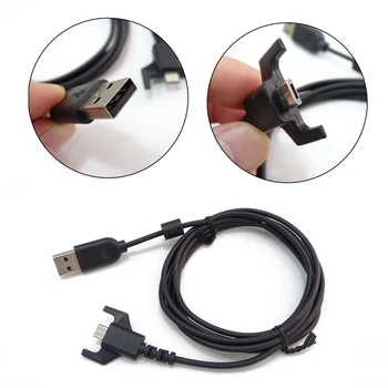 Линия USB-мыши, кабель USB-мыши длиной 2 м, Запасные части для ремонта черного провода для беспроводной мыши Logitech GPro GPRO X Superlight