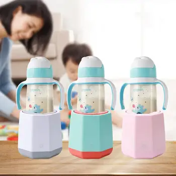 Миксер для детских Бутылочек Ручной Электрический Блендер для сухого молока Для младенцев, Портативная Бутылочка для кормления, Шейкер с USB-зарядкой, Длинный