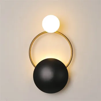 Новая креативная фурнитура в стиле постмодерн, настенный светильник для гостиной, художественная прикроватная тумбочка для спальни, дизайнерская модель настенного светильника для комнаты