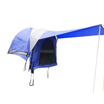Палатка для грузовика для кемпинга, Двухслойная Водонепроницаемая Огнестойкая палатка для пикапа PU2000mm 210D Oxford Cloth & 190T Flame