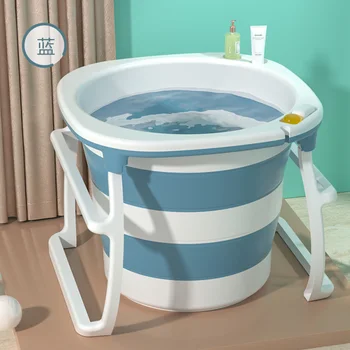 Пластиковая портативная маленькая ванна для взрослых, дешевая большая складная ванна