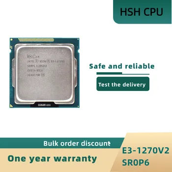 Процессор Intel Xeon E3-1270 V2 3,5 ГГц LGA1155 8 МБ четырехъядерный Процессор E3-1270V2 CPU Процессор E3 1270 V2 Бесплатная доставка