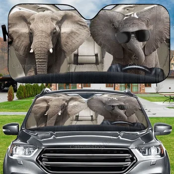 Солнцезащитный Козырек Для автомобиля Elephant, Солнцезащитный Козырек Для автомобиля Elephant, Автомобильный Аксессуар Elephant, Солнцезащитный Козырек Для автомобиля, Украшение автомобиля, Подарки Для Него LNG162