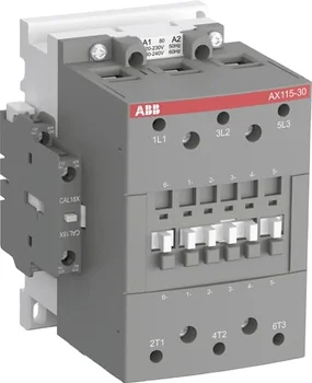 Трехполюсный контактор переменного тока серии AX на 115 А (катушка переменного тока) 1SFL981074R8811 AX115-30-11-80*220- 230 В 50 Гц/230-240 В 60 Гц